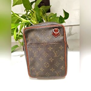 Louis Vuitton Brown Monogram Messenger Bag